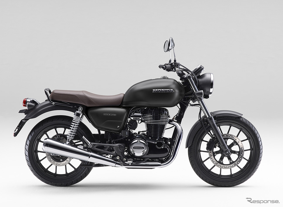 ホンダ GB350(マットパールモリオンブラック)《写真提供 本田技研工業》