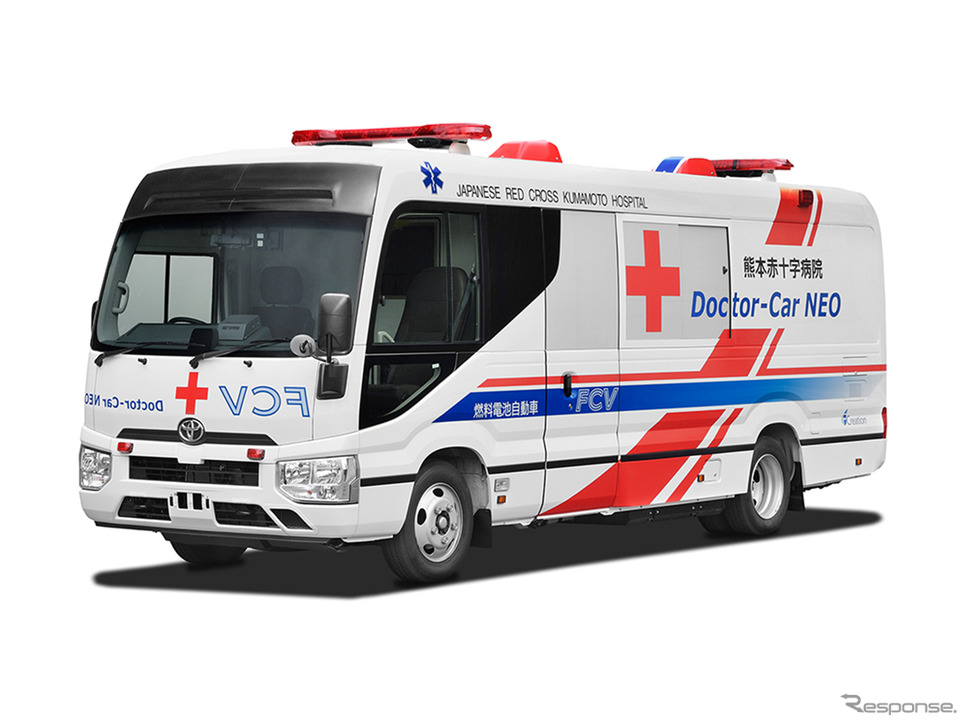 FC医療車《写真提供 トヨタ自動車》
