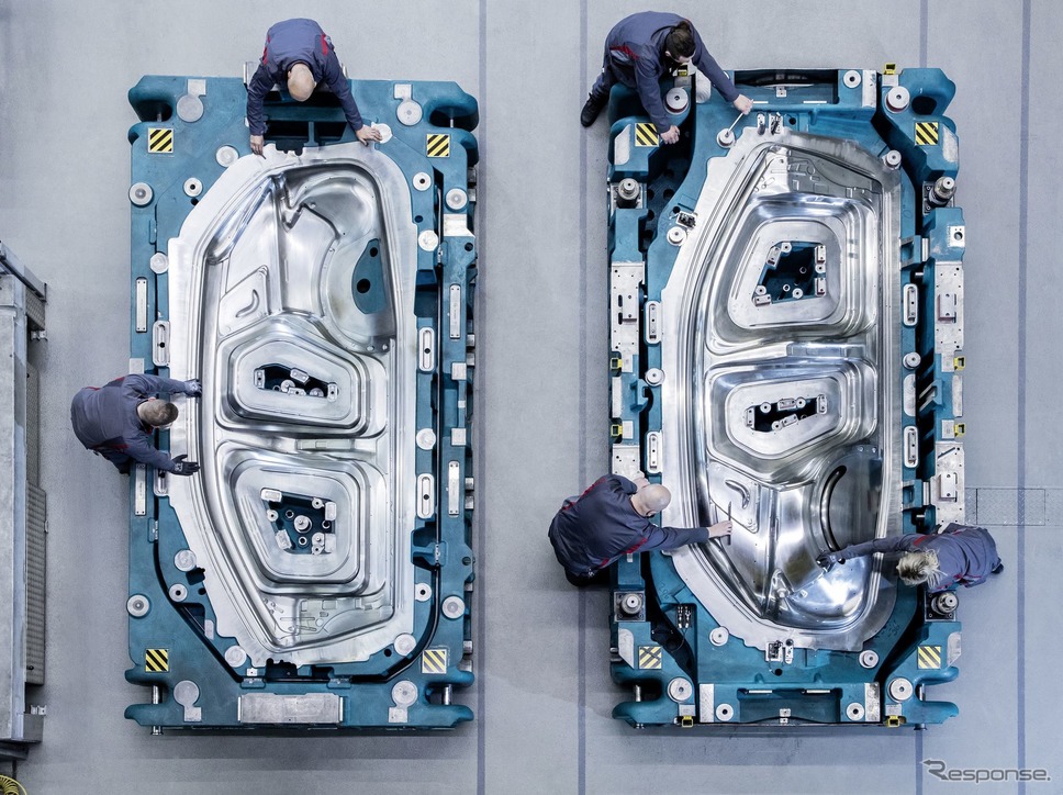 アウディ Q4 e-tron に導入された最新の金型技術《photo by Audi》