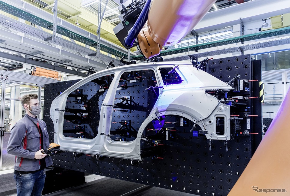 アウディ Q4 e-tron に導入された最新の金型技術《photo by Audi》