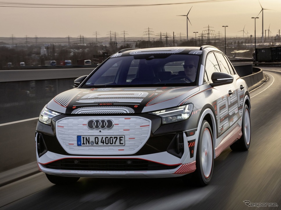 アウディ Q4 e-tron のプロトタイプ《photo by Audi》