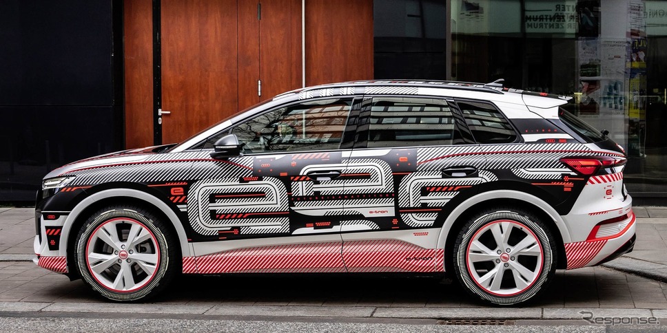 アウディ Q4 e-tron のプロトタイプ《photo by Audi》