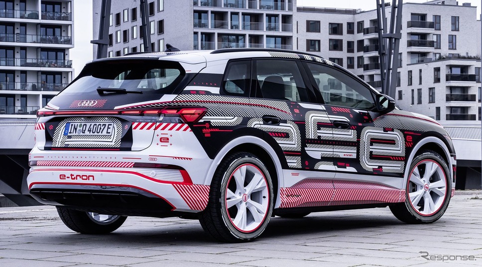 アウディ Q4 e-tron のプロトタイプ《photo by Audi》