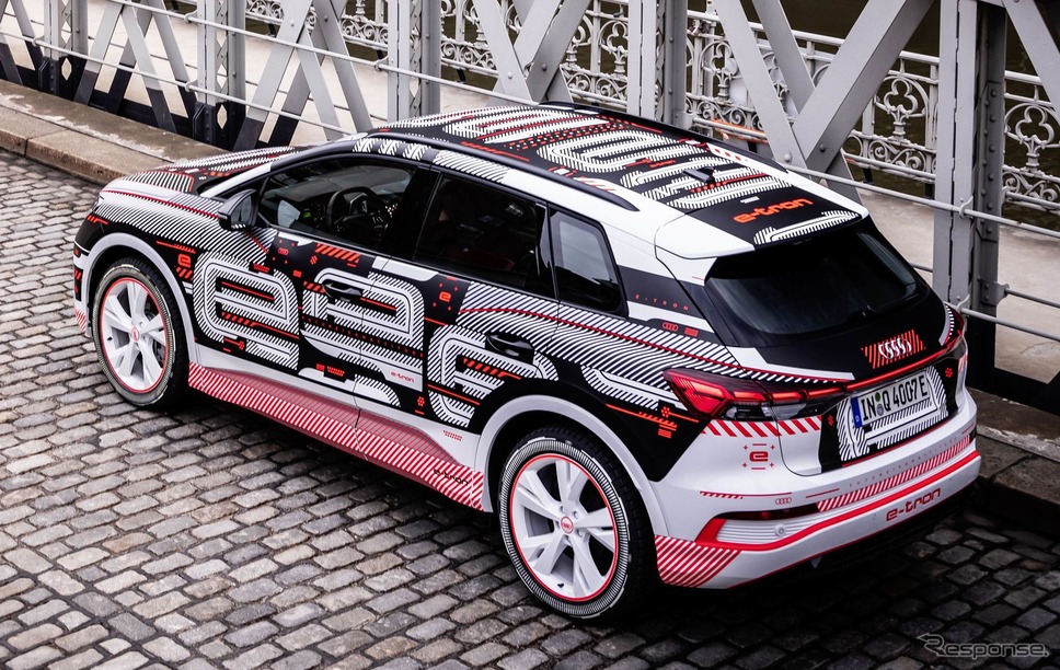 アウディ Q4 e-tron のプロトタイプ《photo by Audi》