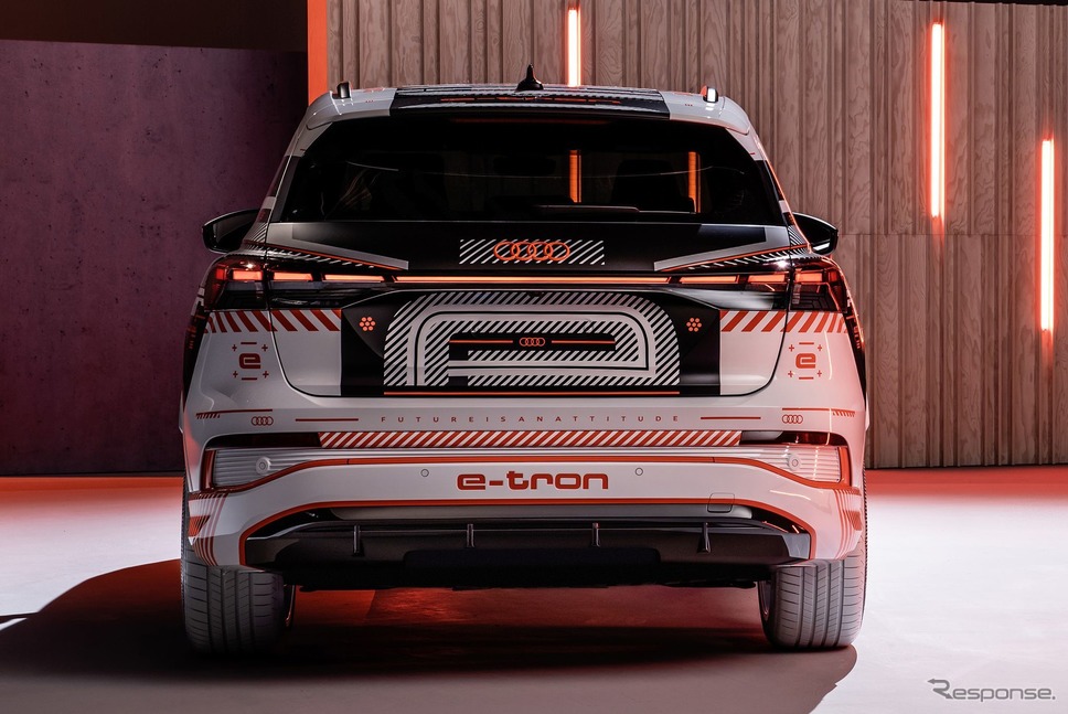 アウディ Q4 e-tron のプロトタイプ《photo by Audi》