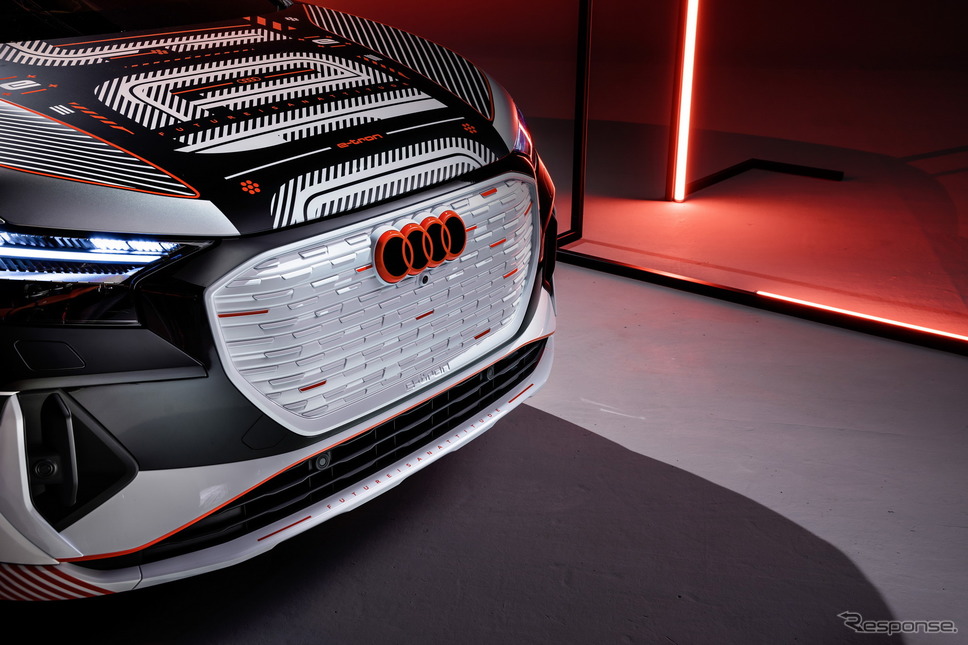アウディ Q4 e-tron のプロトタイプ《photo by Audi》