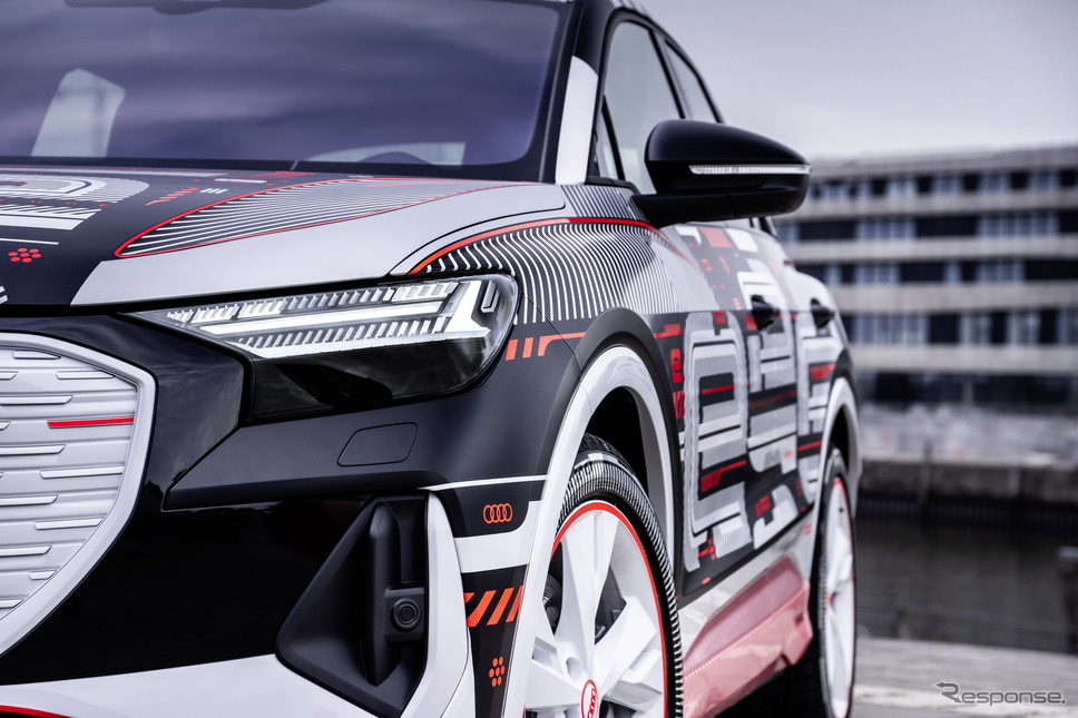 アウディ Q4 e-tron のプロトタイプ《photo by Audi》