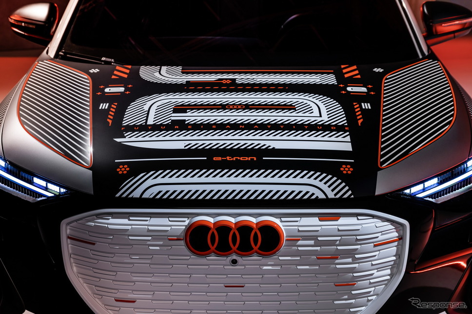 アウディ Q4 e-tron のプロトタイプ《photo by Audi》