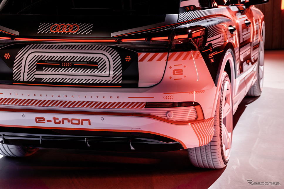 アウディ Q4 e-tron のプロトタイプ《photo by Audi》