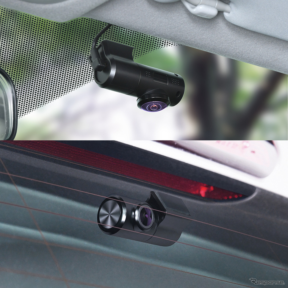 360°セパレートドライブレコーダー、PIXYDA「PDR900SP」《写真提供 セイワ》
