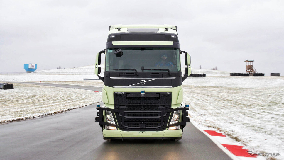 ボルボの自動運転トラック《photo by Volvo Group》
