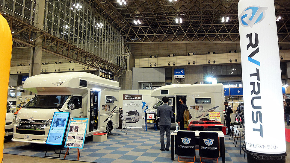 RVトラスト…ジャパンキャンピングカーショー2021《写真撮影 大野雅人(Gazin Airlines)》