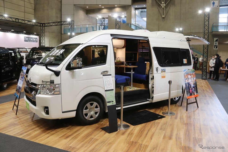 ジャパンキャンピングカーショー2021:トイファクトリー《写真撮影 中尾真二》