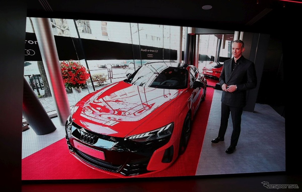アウディ e-tron GT《写真撮影 中尾真二》