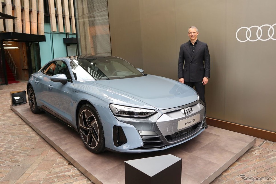 アウディ e-tron GT《写真撮影 中尾真二》