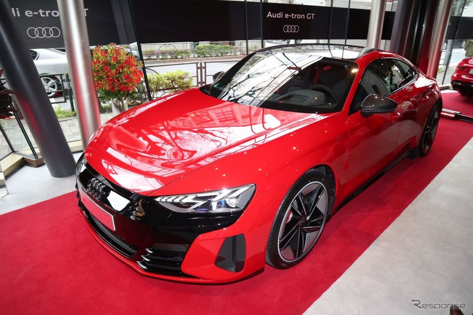 アウディ e-tron GT《写真撮影 中尾真二》
