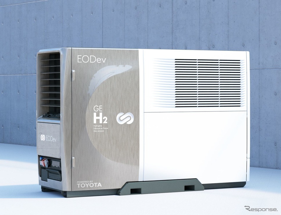トヨタの水素技術を使用したEODevの水素発電機《photo by Toyota》