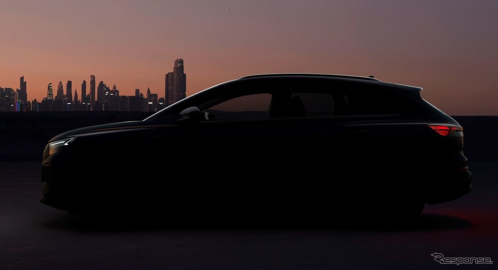 アウディ Q4 e-tron (SUV)のティザーイメージ《photo by Audi》
