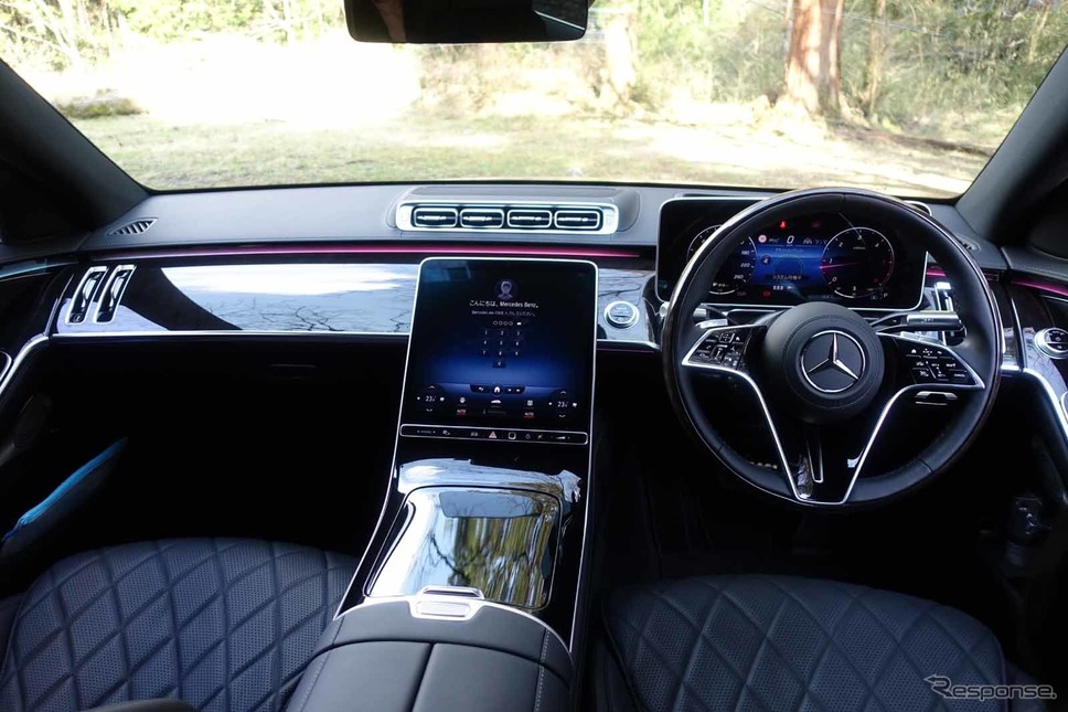 メルセデスベンツ Sクラス 新型(S400d 4MATIC)《写真撮影 中村孝仁》