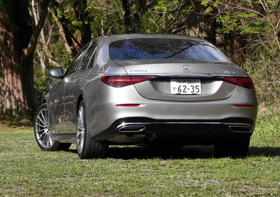 メルセデスベンツ Sクラス 新型(S400d 4MATIC)《写真撮影 中村孝仁》