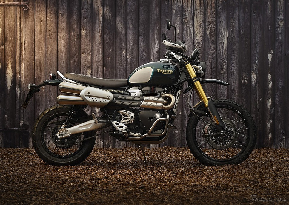 トライアンフ スクランブラー1200 スティーブマックイーンエディション《写真提供 トライアンフモーターサイクルズジャパン》