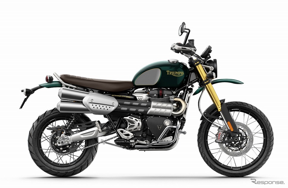 トライアンフ スクランブラー1200 スティーブマックイーンエディション《写真提供 トライアンフモーターサイクルズジャパン》