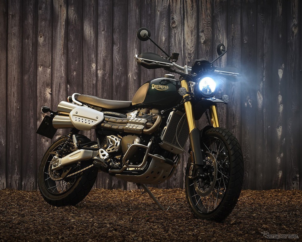 トライアンフ スクランブラー1200 スティーブマックイーンエディション《写真提供 トライアンフモーターサイクルズジャパン》