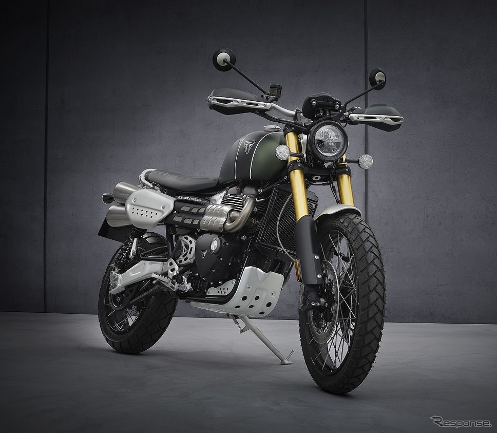 トライアンフ スクランブラー1200 XE《写真提供 トライアンフモーターサイクルズジャパン》