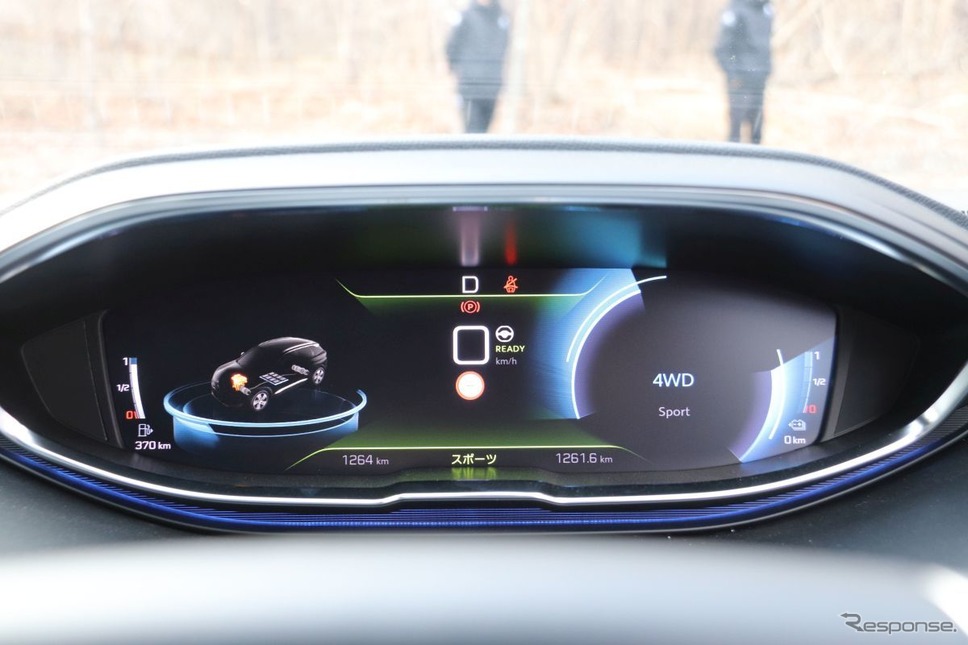 プジョー3008 GT HYBRID4のヒルディセントコントロールを試す≪撮影:中尾真二≫