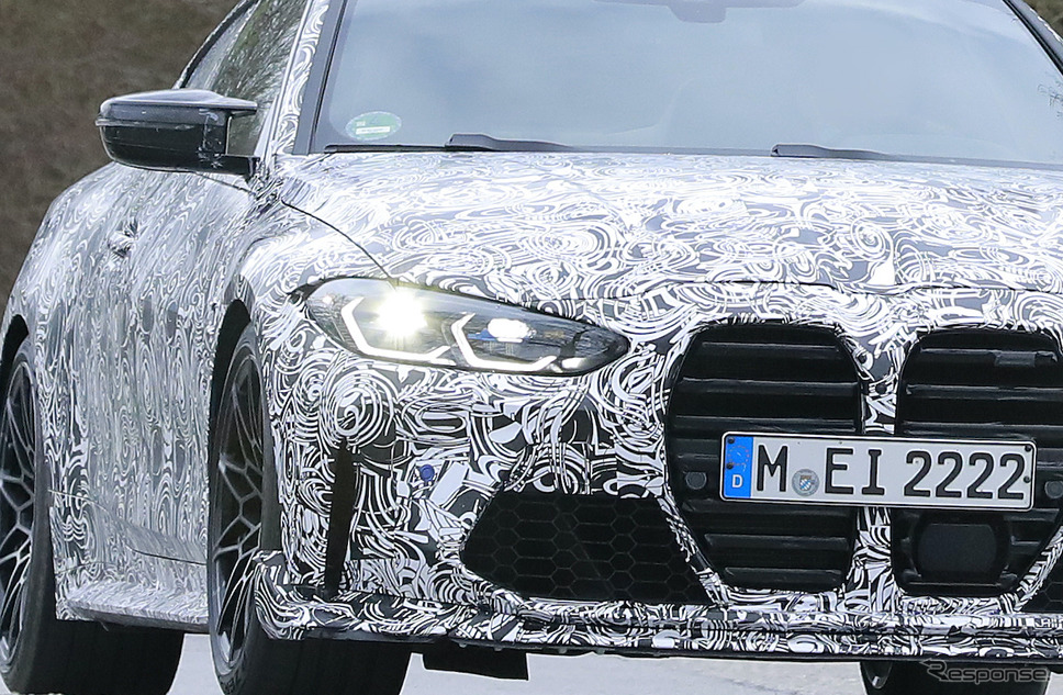 BMW M4 CSL 市販型プロトタイプ(スクープ写真)《APOLLO NEWS SERVICE》
