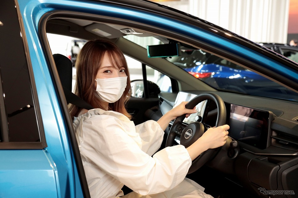 市販車へは自由に乗り込み可能《写真提供 日産自動車》