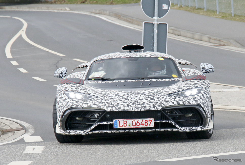 メルセデスAMG One 市販型プロトタイプ(スクープ写真)《APOLLO NEWS SERVICE》