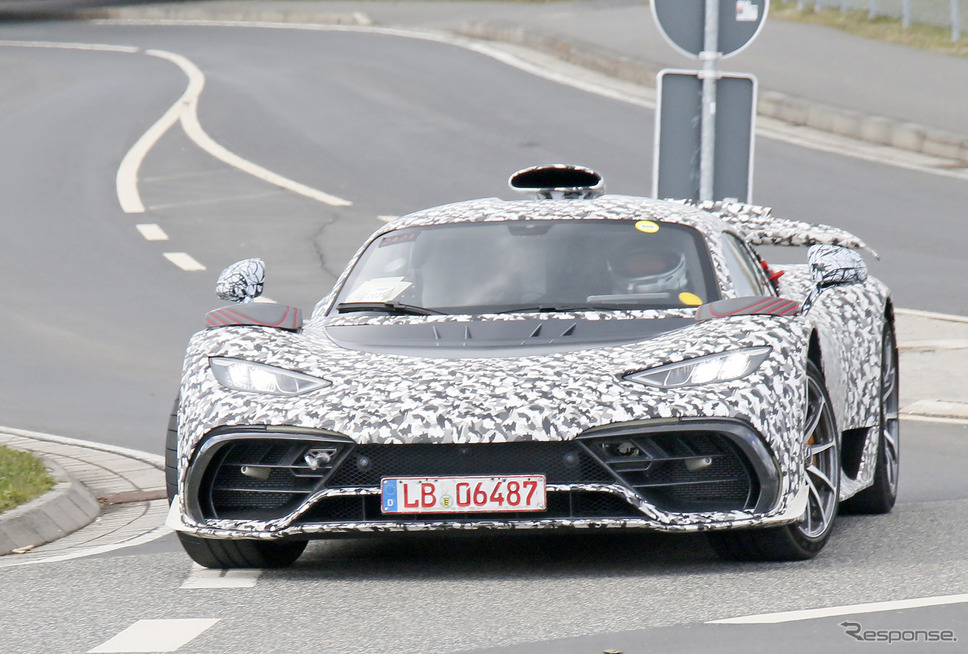 メルセデスAMG One 市販型プロトタイプ(スクープ写真)《APOLLO NEWS SERVICE》