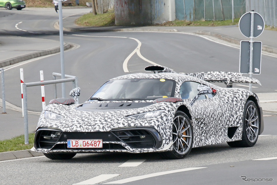 メルセデスAMG One 市販型プロトタイプ(スクープ写真)《APOLLO NEWS SERVICE》