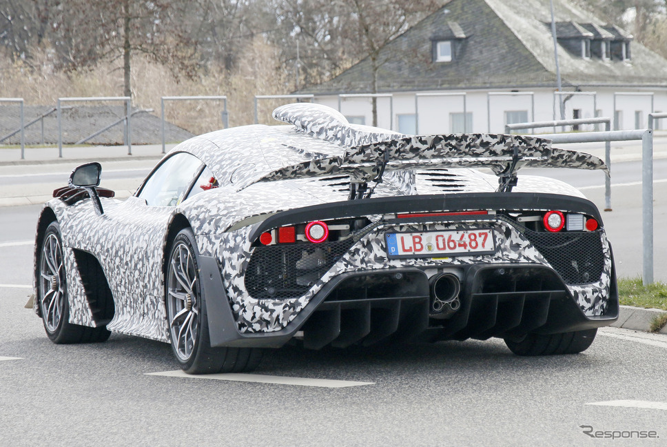 メルセデスAMG One 市販型プロトタイプ(スクープ写真)《APOLLO NEWS SERVICE》