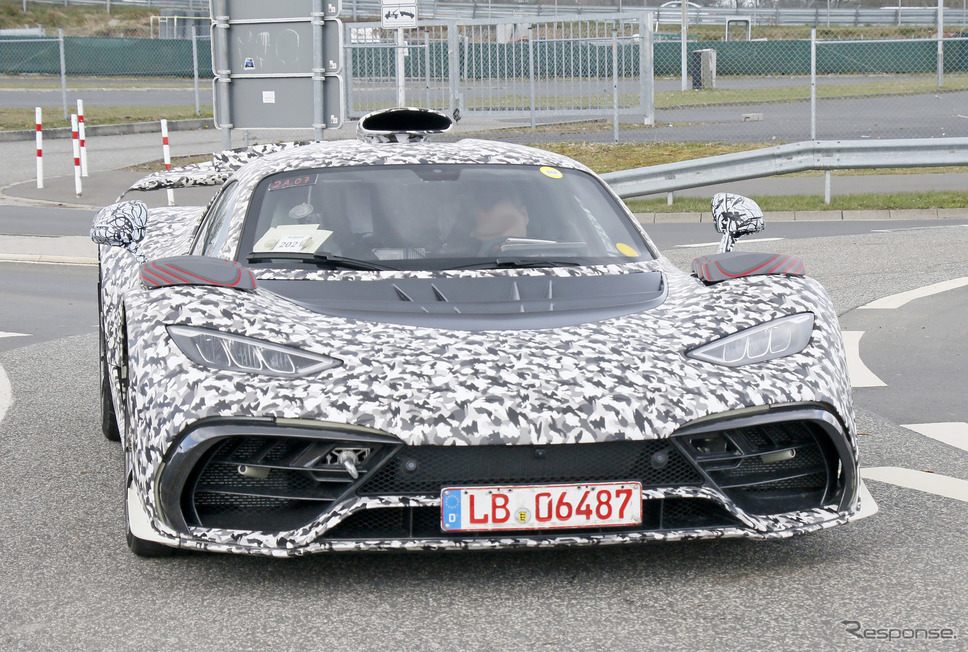 メルセデスAMG One 市販型プロトタイプ(スクープ写真)《APOLLO NEWS SERVICE》