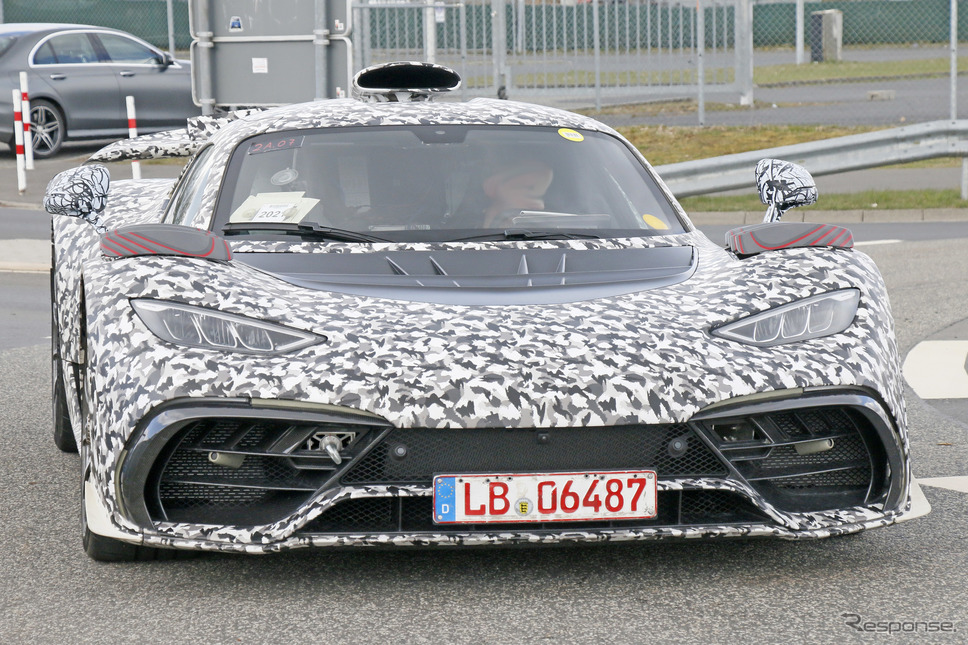 メルセデスAMG One 市販型プロトタイプ(スクープ写真)《APOLLO NEWS SERVICE》