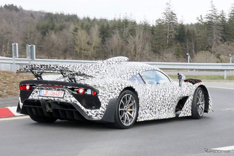メルセデスAMG One 市販型プロトタイプ(スクープ写真)《APOLLO NEWS SERVICE》