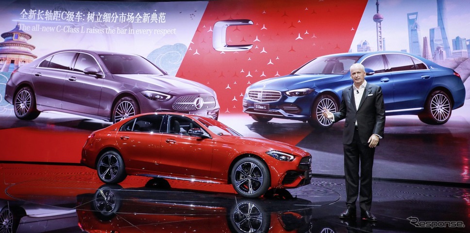 メルセデスベンツ Cクラス L 新型(上海モーターショー2021)《photo by Mercedes-Benz》