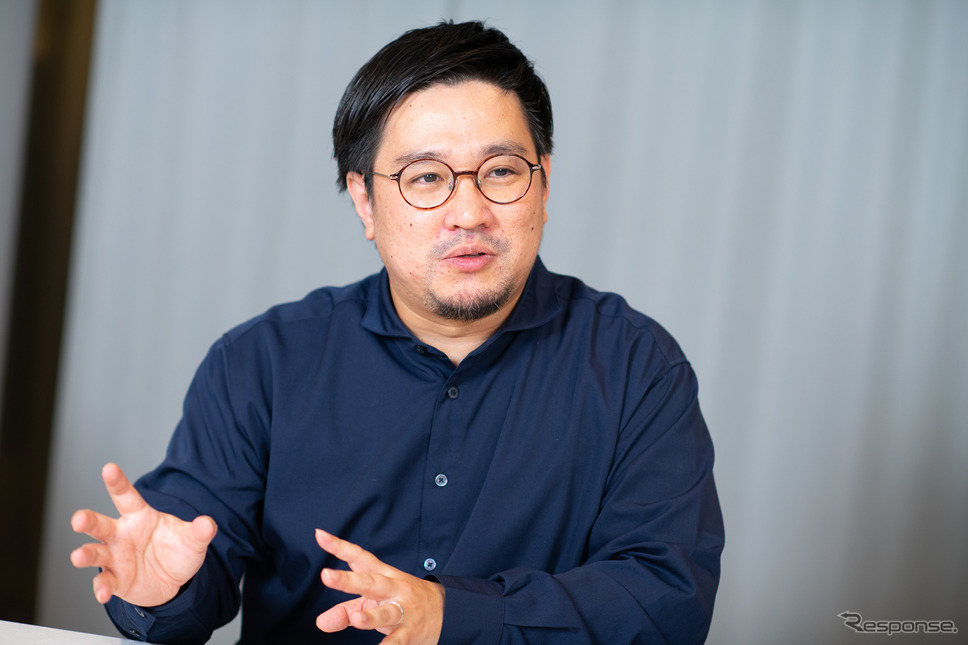 博報堂 マーケットデザイントランスフォーメーションユニット部長/MaaSプロジェクトリーダーの堀内 悠氏《写真撮影 清水知恵子》