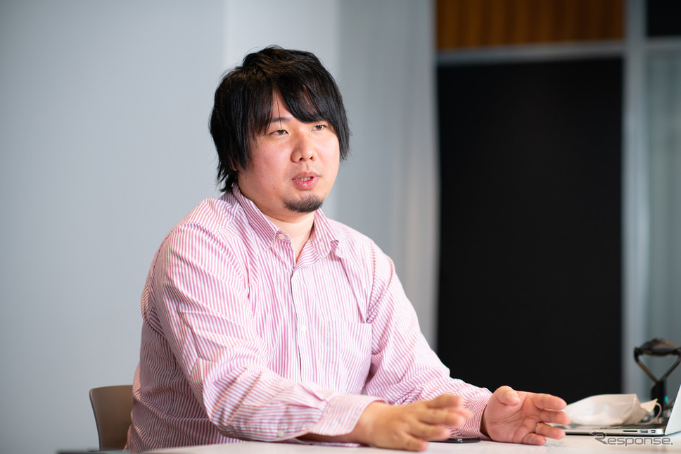 博報堂 マーケットデザイントランスフォーメーションユニット/ビジネスプラナーの古矢真之介氏《写真撮影 清水知恵子》