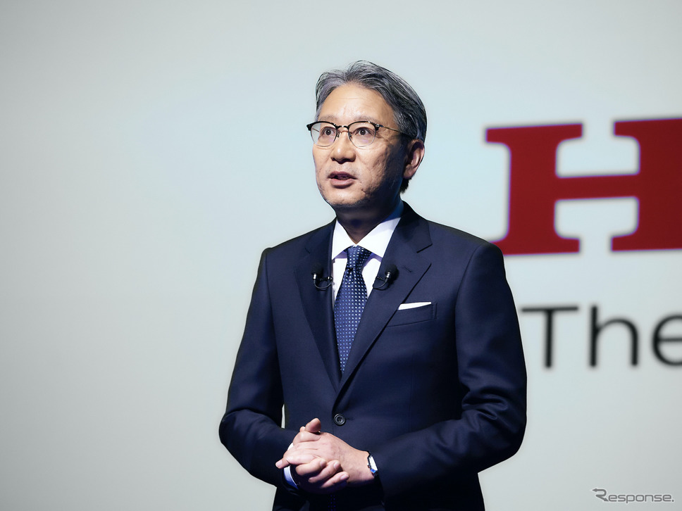 ホンダの三部敏宏社長《写真提供 ホンダ》