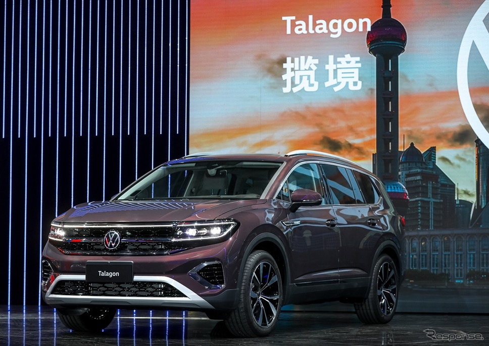 フォルクスワーゲン・タラゴン(上海モーターショー2021)《photo by VW》