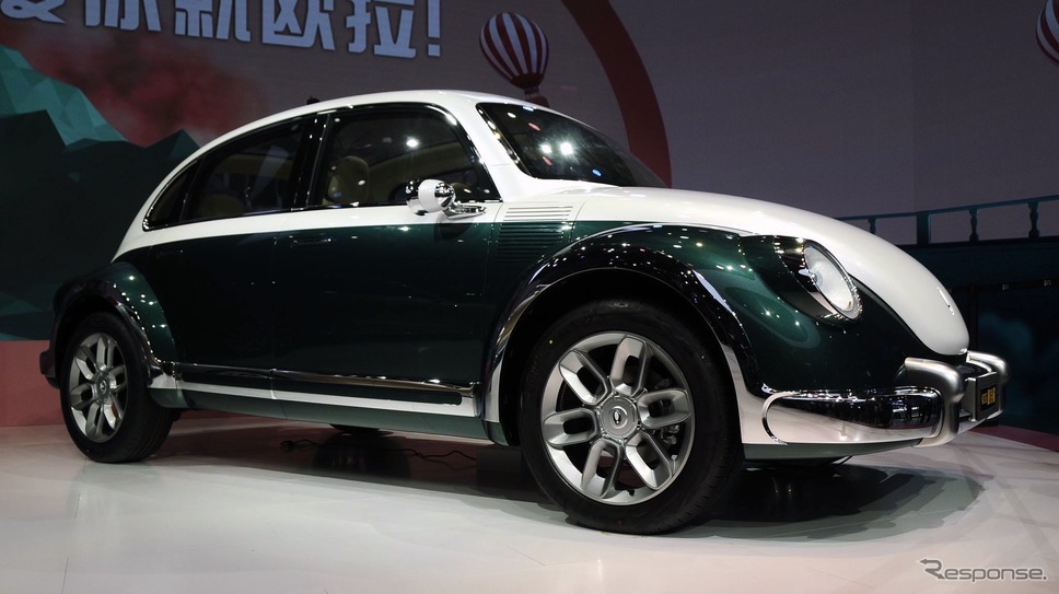 長城汽車ORAの新型EV、パンクキャット(上海モーターショー2021)《photo by GWM》