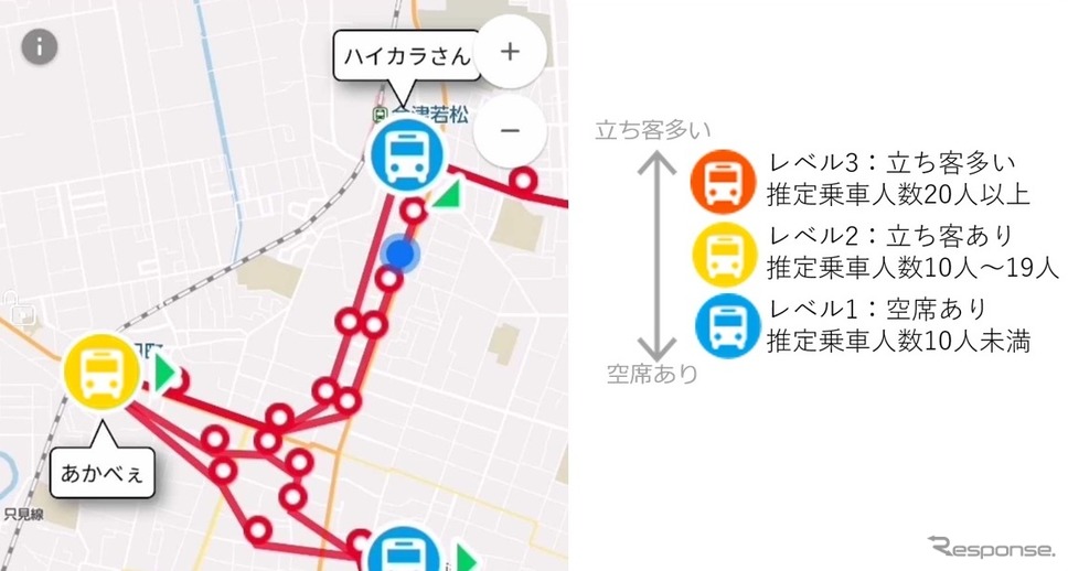 スマホ・PCへの表示例《画像提供 みちのりホールディングス》