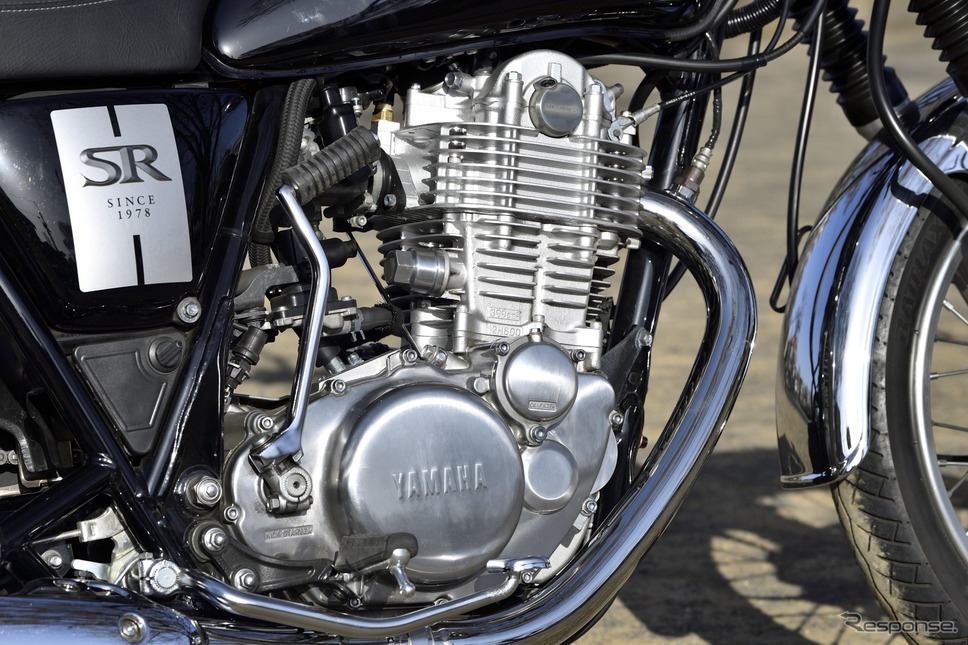 ヤマハ SR400《写真撮影 雪岡直樹》