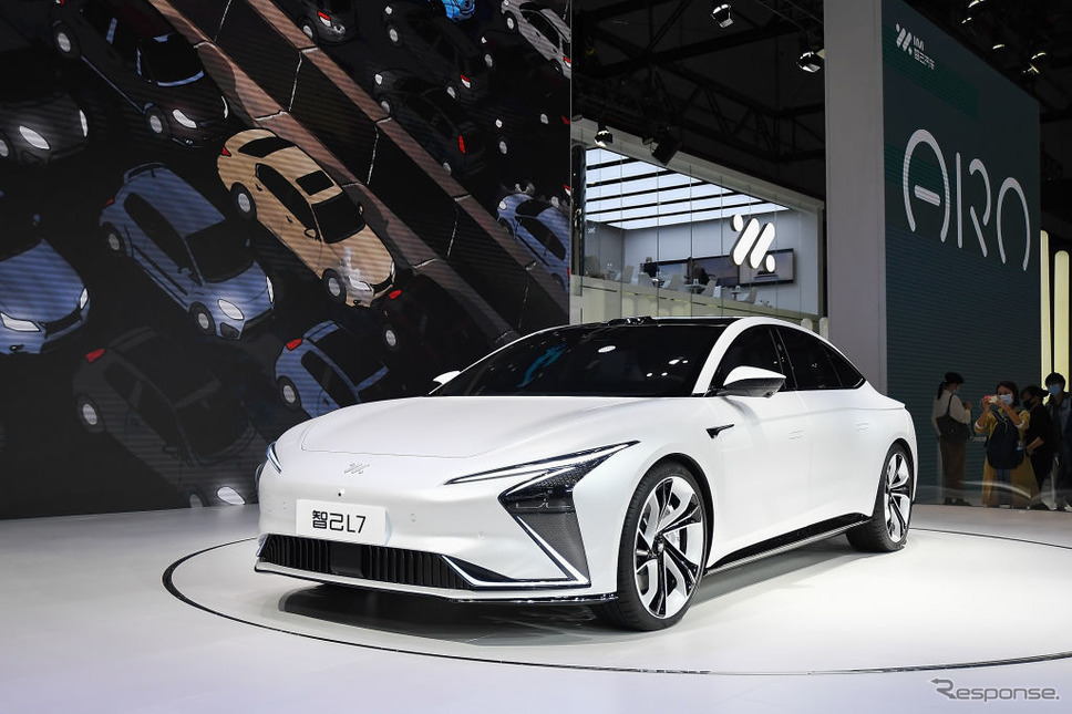 智己 IM L7(上海モーターショー2021)《Photo by Zhe Ji/Getty Images News/ゲッティイメージズ》