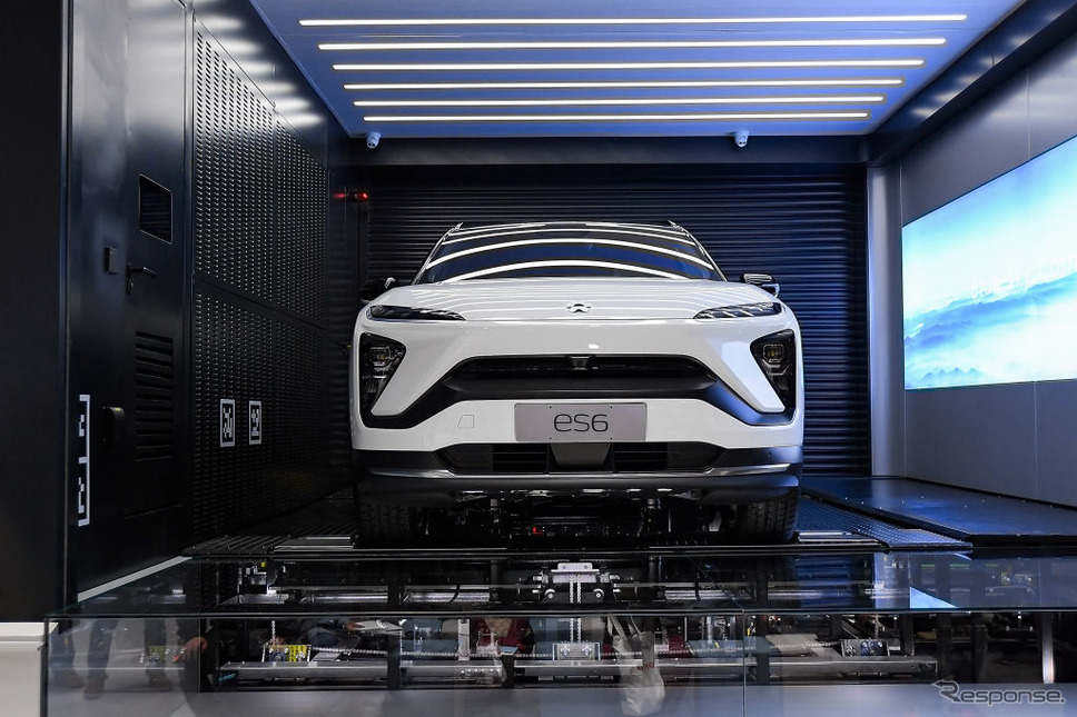 NIO ES6(上海モーターショー2021)《Photo by Zhe Ji/Getty Images News/ゲッティイメージズ》