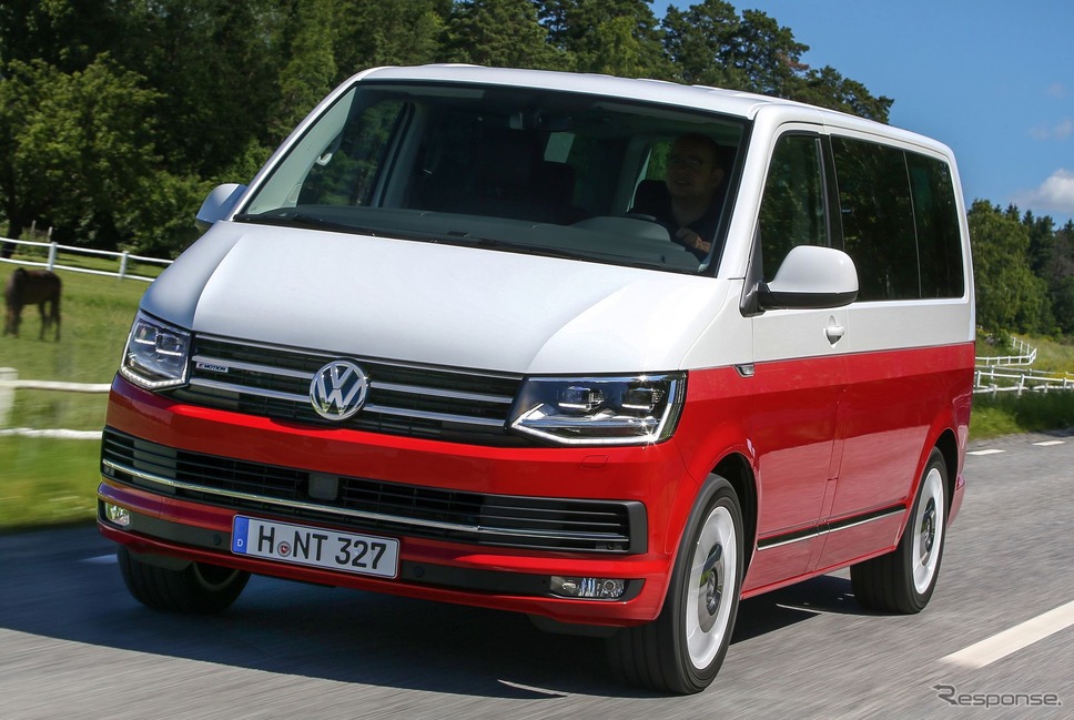フォルクスワーゲン T6 ベースのマルチバン(現行型)《photo by VW》