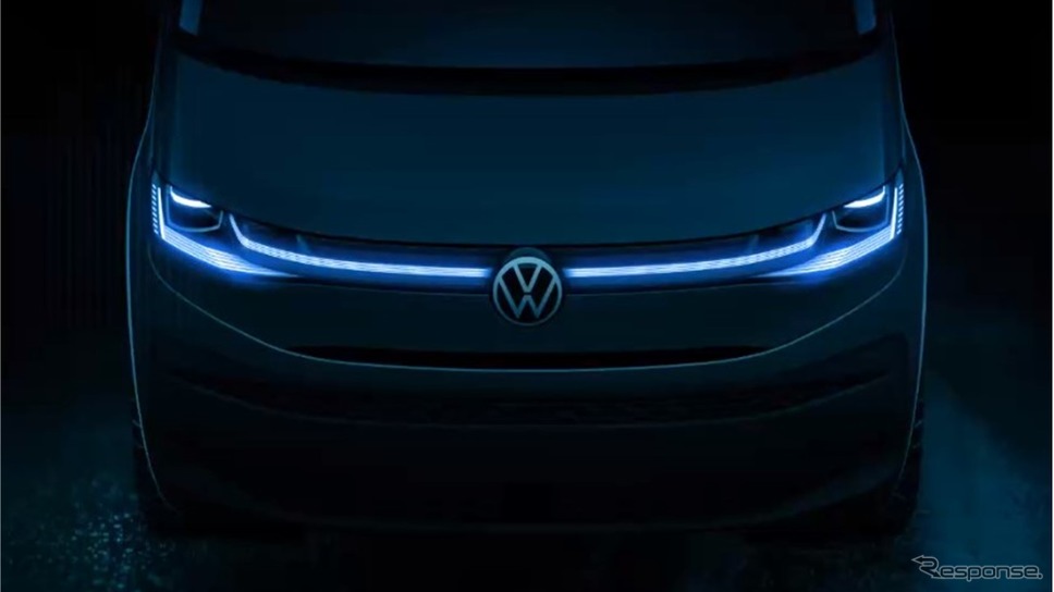 フォルクスワーゲン・マルチバン 次期型のティザーイメージ《photo by VW》